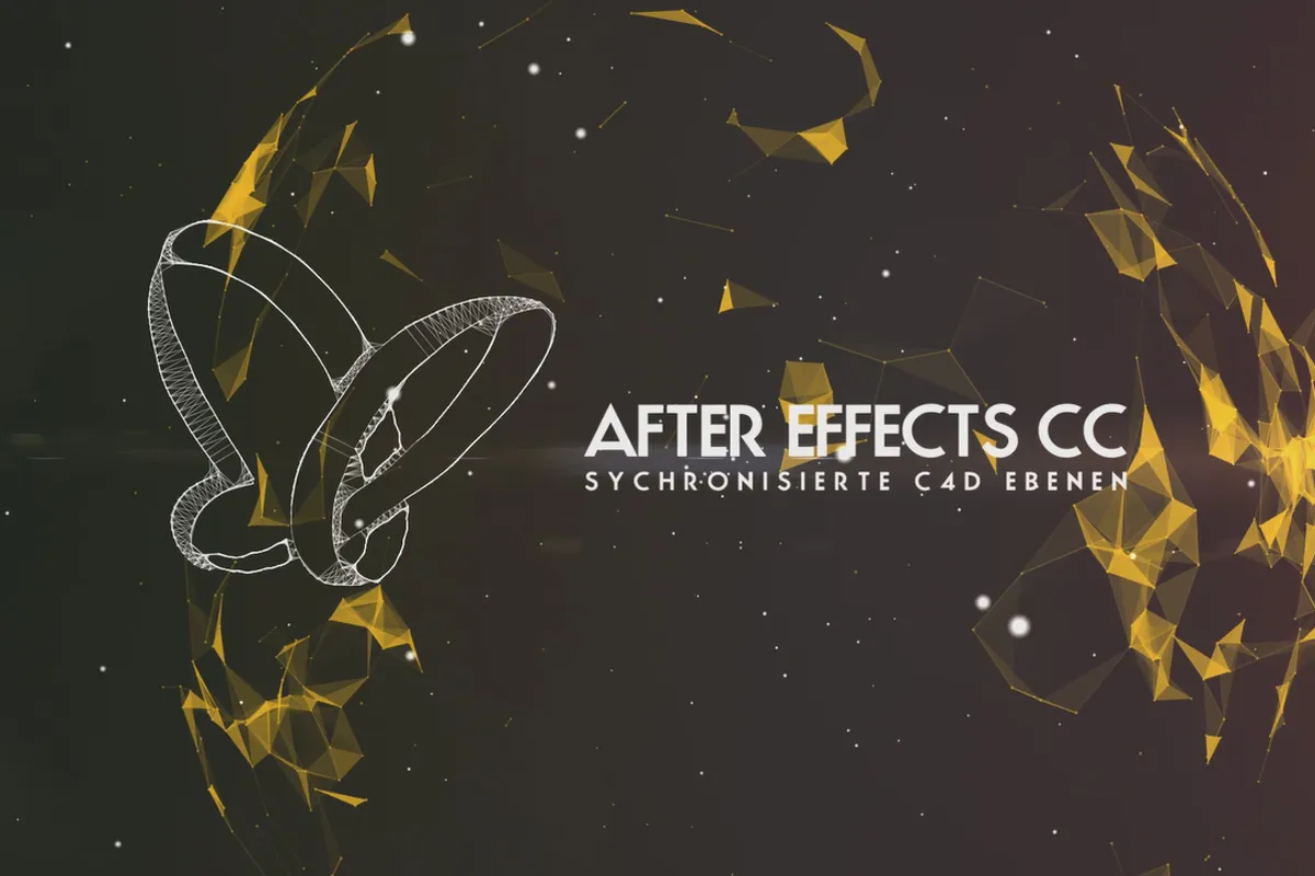 크리에이티브 클라우드의 새로운 기능: After Effects CC 2015.2/2015.3 (2016년 1월/6월) - CINEWARE 3.0 - 동기화된 C4D 레이어