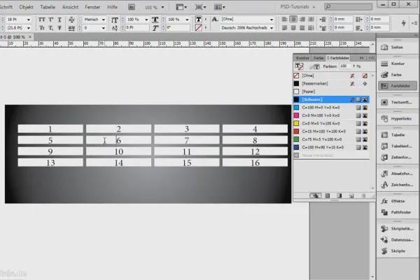 Patarimai ir gudrybės dėl Adobe InDesign: Kintamo storio kontūrus sukurti lentelėse