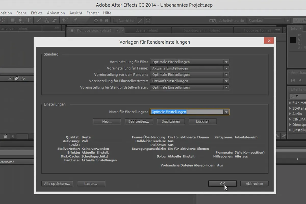 Trucos y consejos para el flujo de trabajo en After Effects: After Effects en español