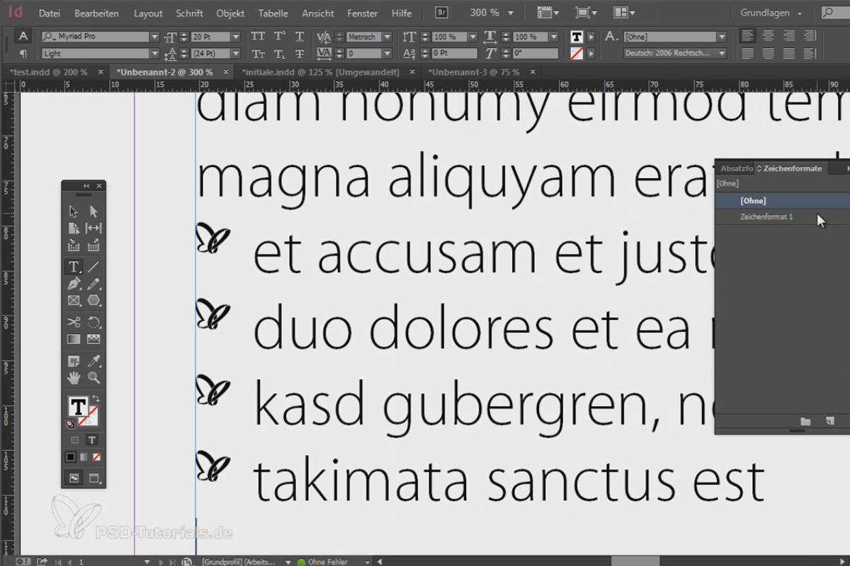 Create individual bullet points thanks to IndyFont