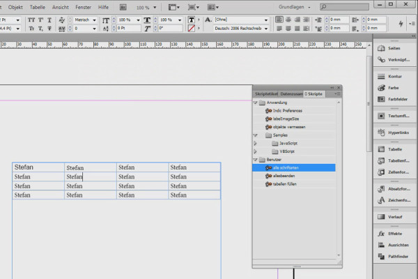 Tips & tricks for Adobe InDesign: cool new functions thanks to scripts