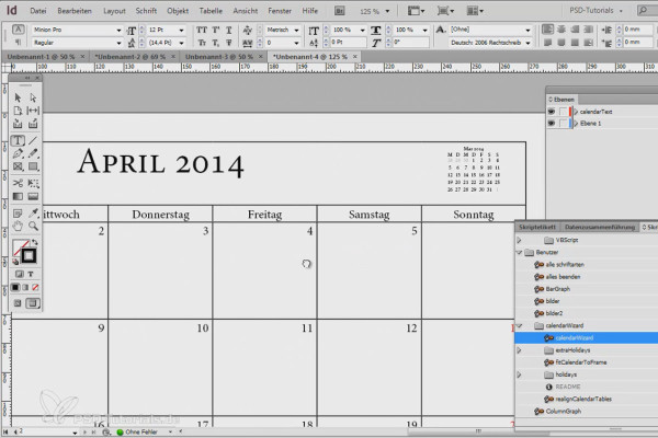 Adobe InDesign tips & tricks: Create a calendar in just 1 minute