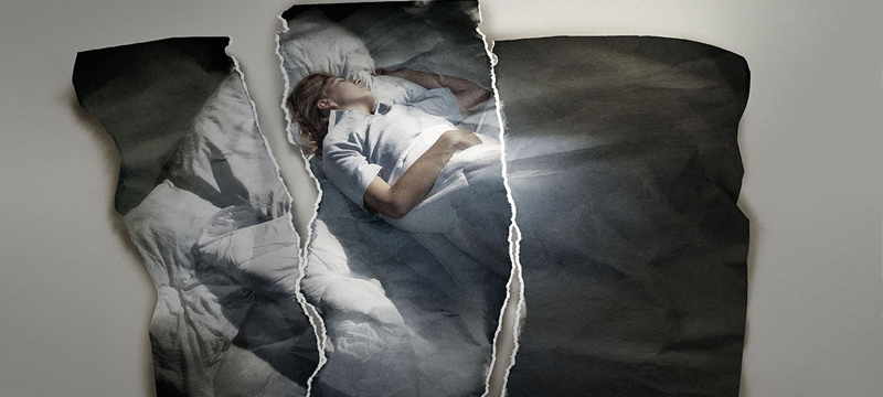 Image avec profondeur grâce à des effets de fissures et de plis