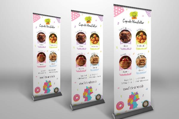 Design template for a striking roll-up (Vol. 2) - Version 2