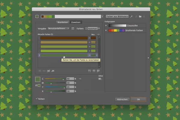 Illustrator para principiantes e intermedios - 8.3 Recolorear gráficos a la velocidad del rayo