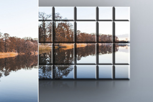 Photoshop-aksjon: Lage bilde av 24 deler
