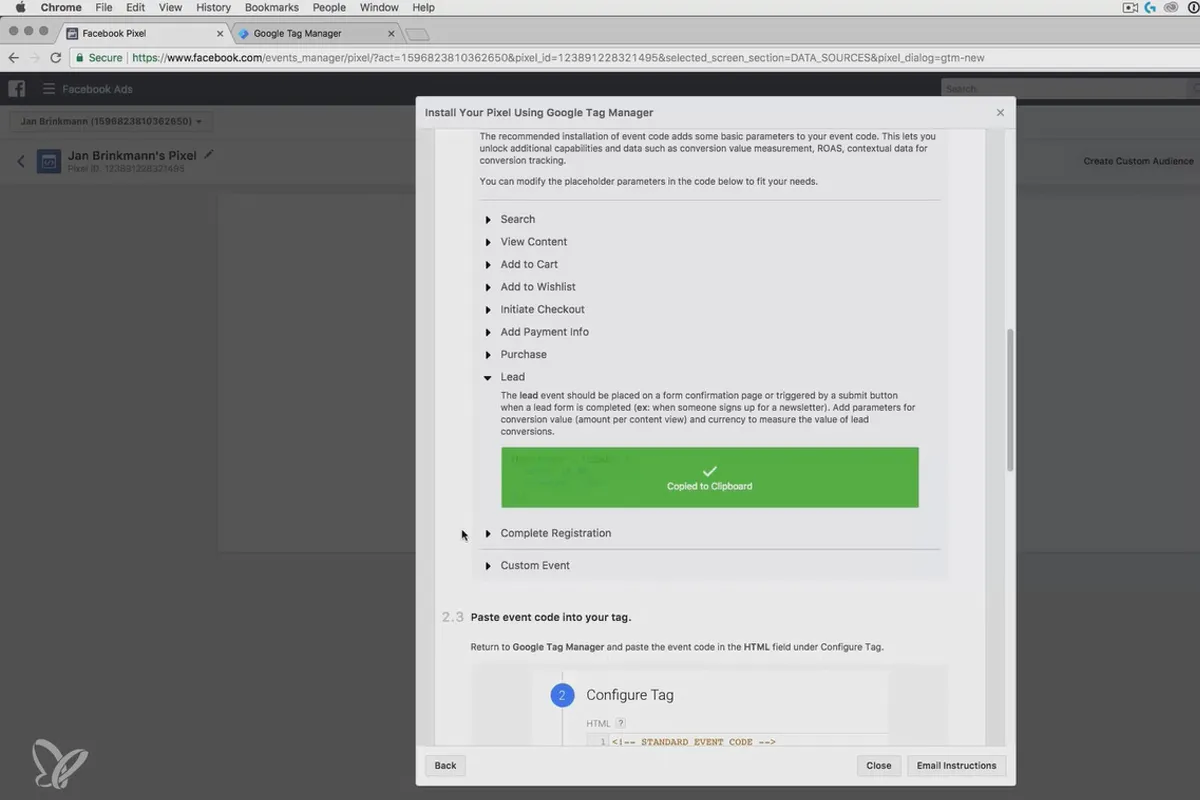 Залучення клієнтів через Facebook та Google AdWords: 7.5 пікселів у Google Tag Manager.