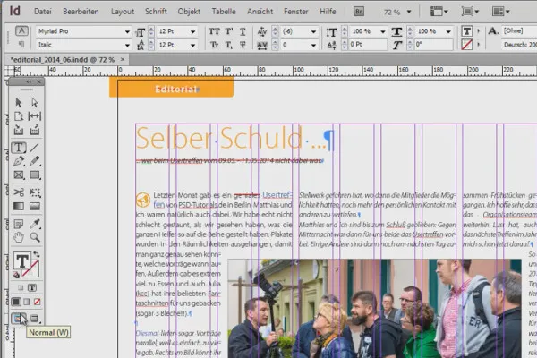 Tipps & Tricks zu Adobe InDesign: Formatabweichungen per Klick anzeigen lassen