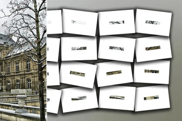 Acțiune Photoshop: 16 fotografii dintr-o singură fotografie