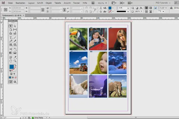 Patarimai ir gudrybės kaip greitai pakeisti vaizdus „Adobe InDesign“ programoje.
