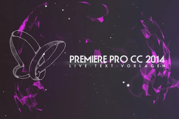Neues in der Creative Cloud: Premiere Pro CC 2014 (Juni 2014) – Live-Text-Vorlagen