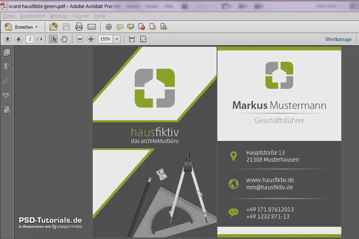 Design and print business cards