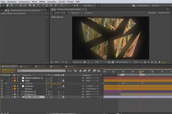 비기너를 위한 After Effects: 파편 효과 파트 2