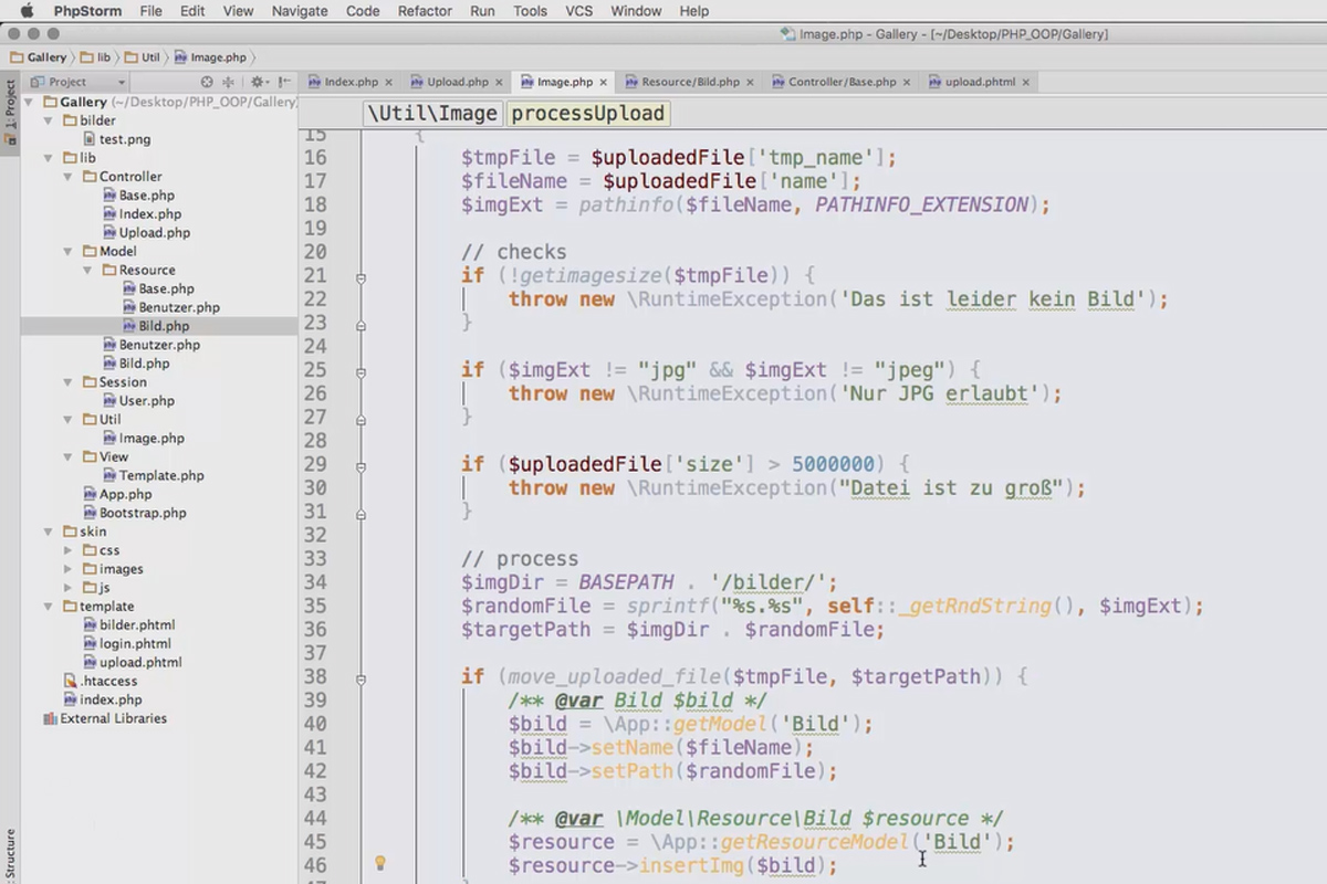 Programación web orientada a objetos con PHP - 9.18 Carga de procesos