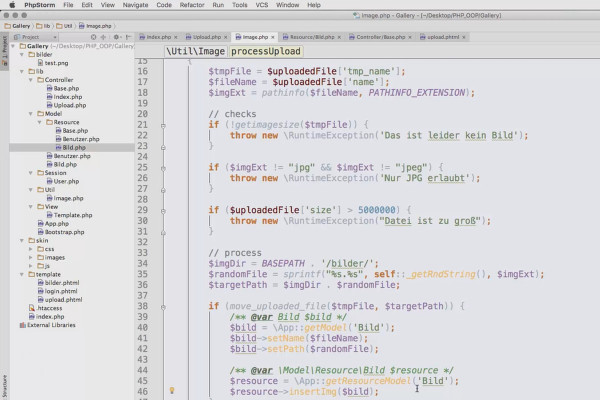 Objektorienteret webudvikling med PHP - 9.18 Behandle upload