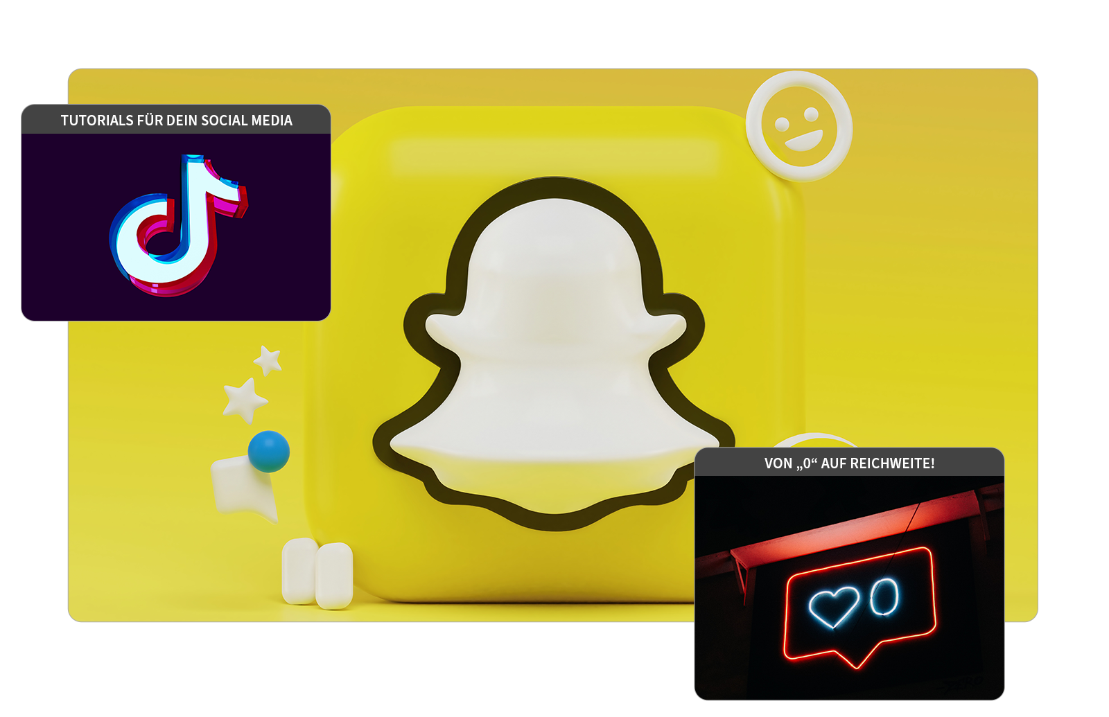 Tutorials zur Weiterbildung & Bildmaterial für Social-Media-Manager