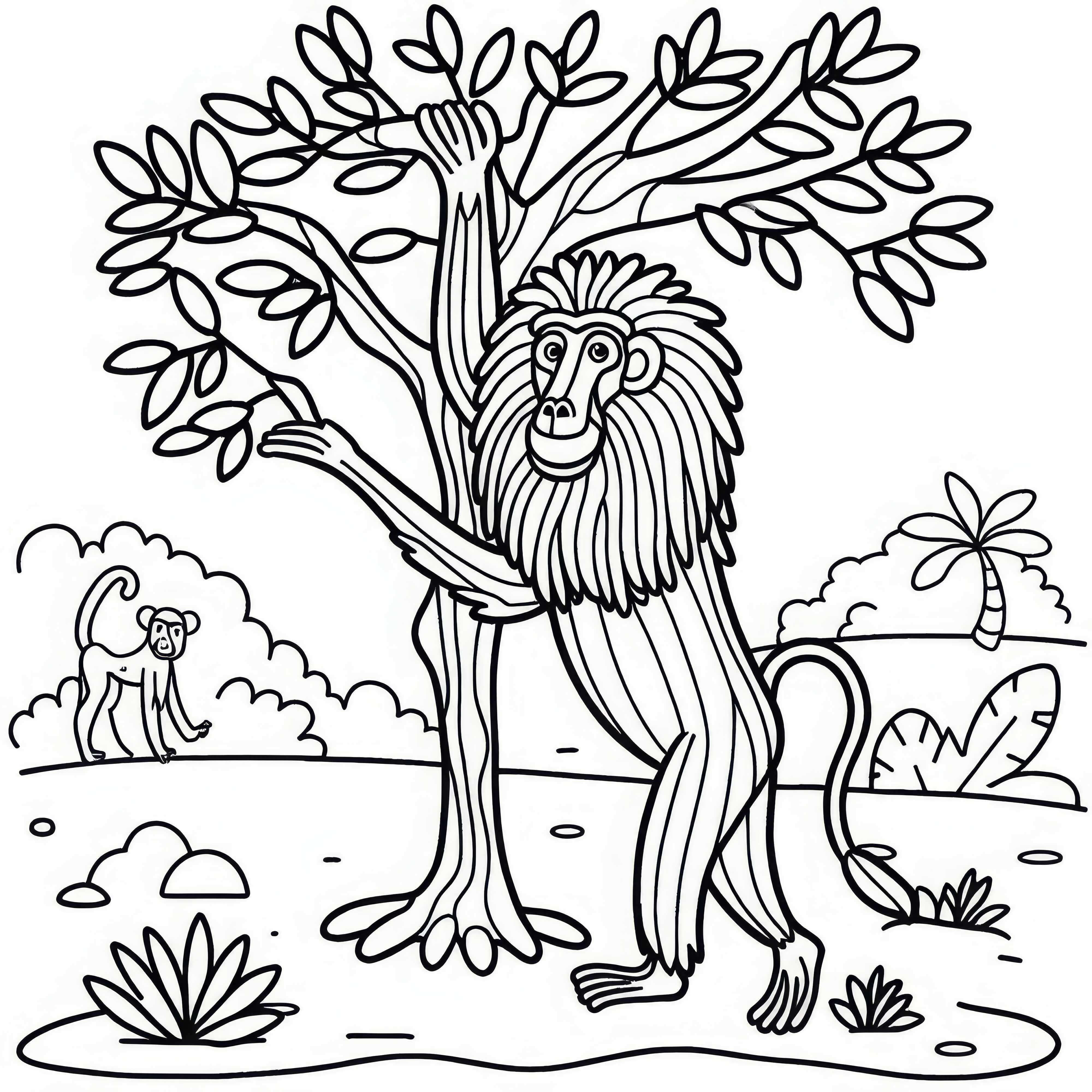 Pavian Malvorlage Einfach Kostenlos Pavian Malvorlage Einfach Kostenlos