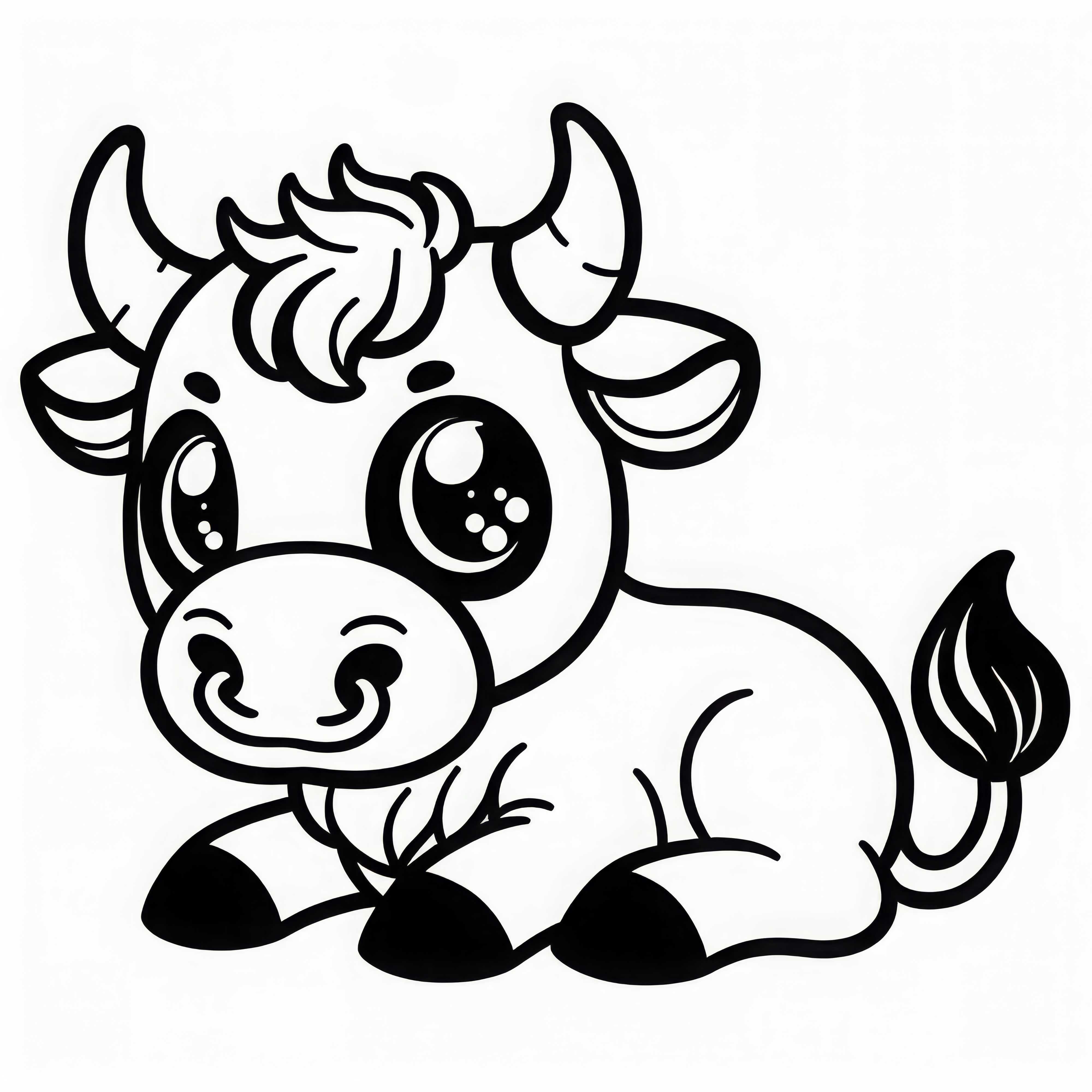Bull Coloring Page Simple Free Bull Coloring Page Simple Free