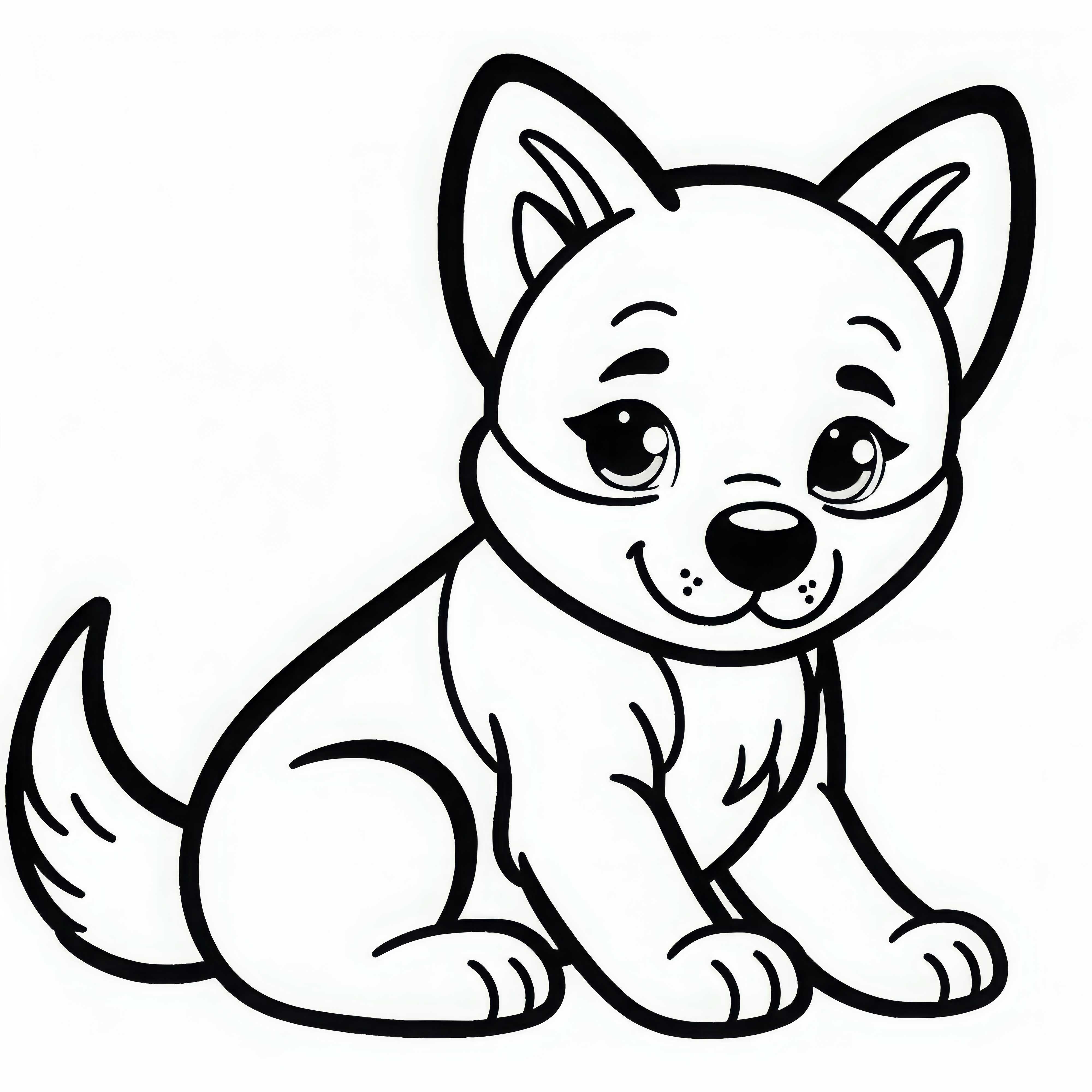 Dingo Malebilde Enkel Gratis Dingo Maleri Enkel Gratis