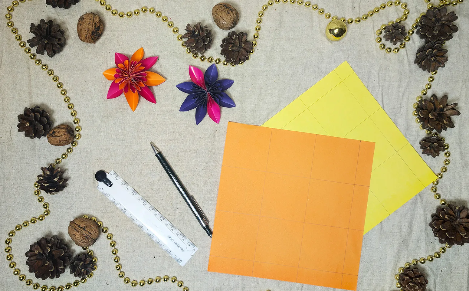 Step 1: Mark the paper
