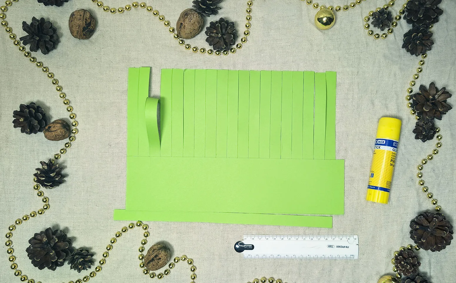 Step 3: Prepare additional strips