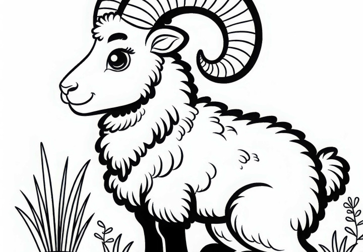 무플론 색칠하기 자료 - 간단하고 무료