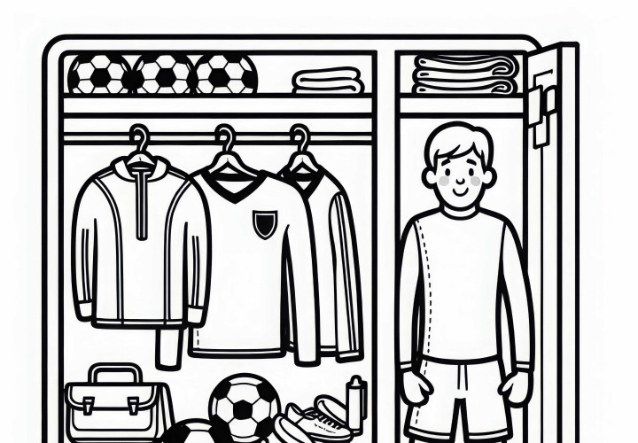 Umkleidekabine von Fußballern Malvorlage Einfach Kostenlos Umkleidekabine von Fußballern Malvorlage Einfach Kostenlos