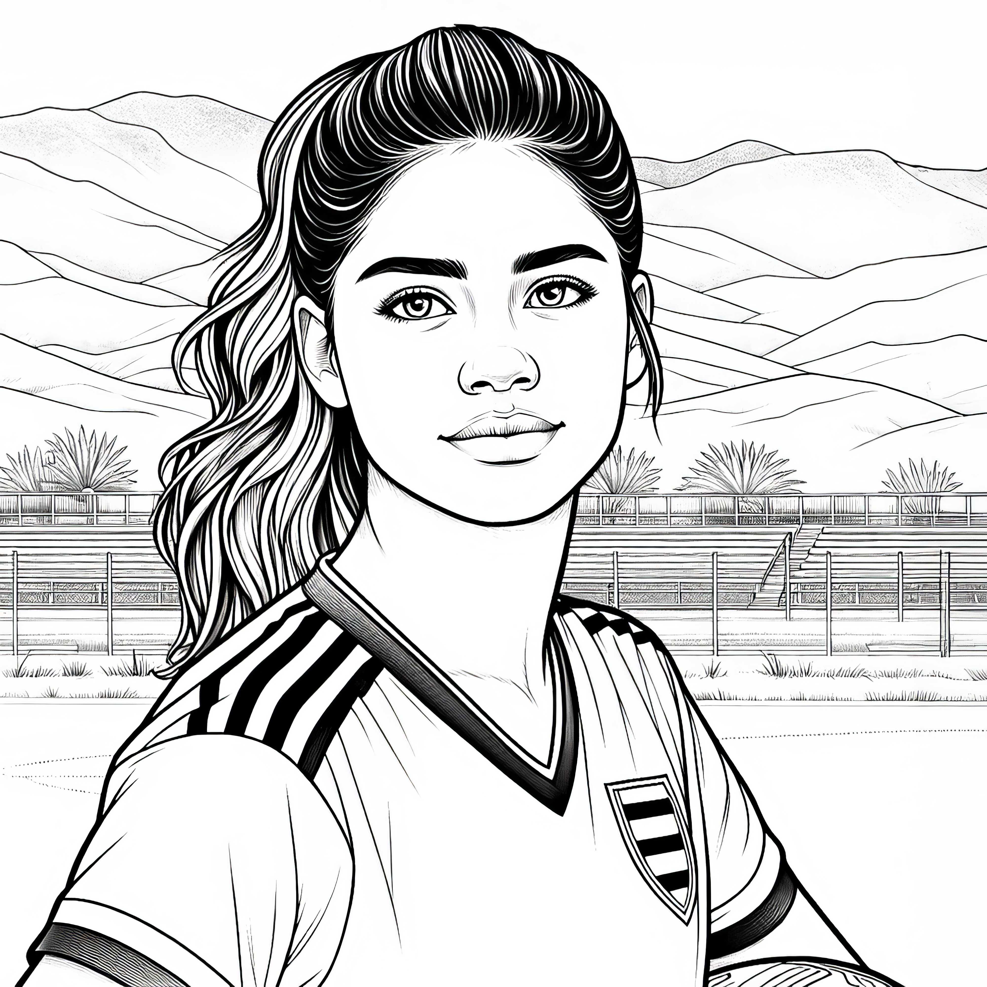 Jalgpallimängija värvimisleht – detailne ja tasuta Jalgpallimängija värvimine – detailne ja tasuta