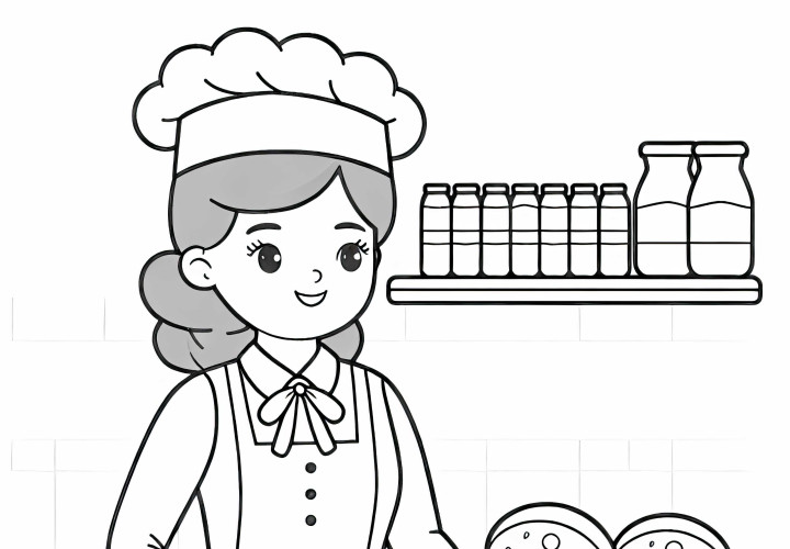 Bäckerin Malvorlage Einfach Kostenlos Bäckerin Malvorlage Einfach Kostenlos