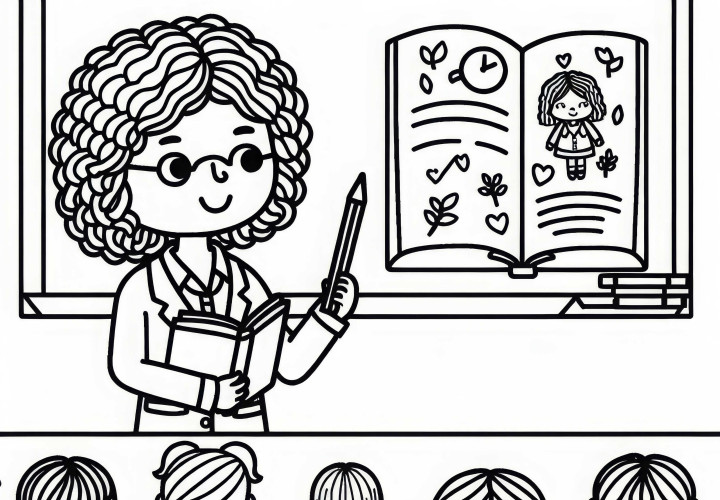 Lehrerin vor Klasse Ausmalbild Einfach Kostenlos Lehrerin vor Klasse Ausmalbild Einfach Kostenlos
