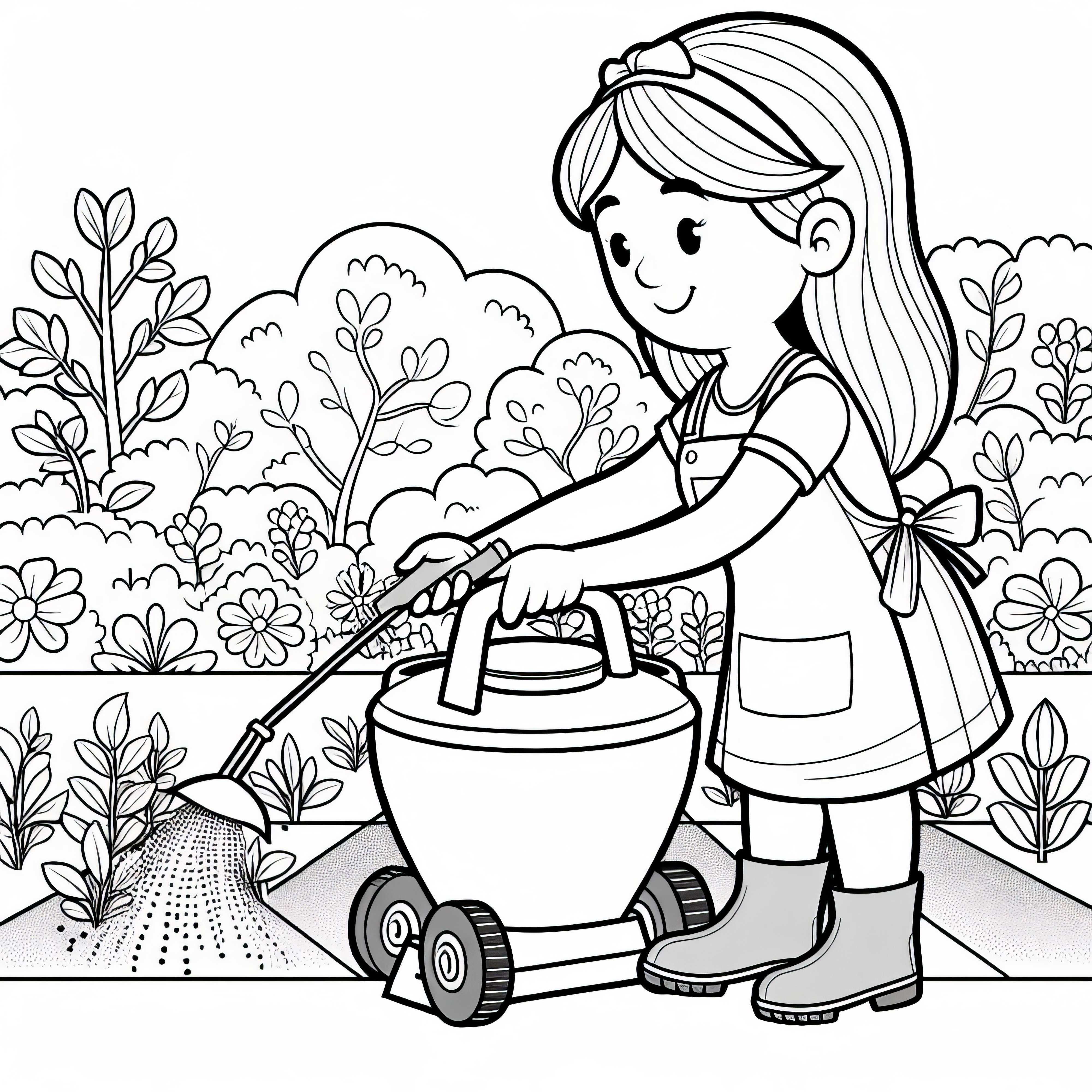 Tukang kebun memupuk tanah – Template gambar gratis