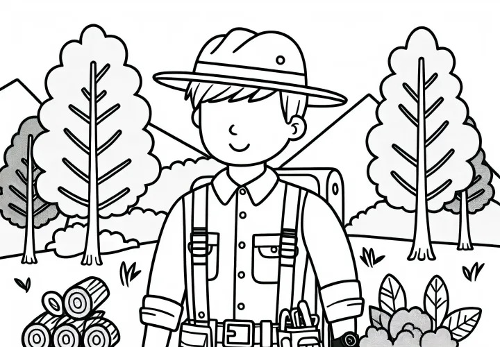 Skovfoged Malebillede Gratis