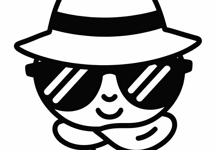 Sonnenbrille eines Gangsters Ausmalbild kostenlos Sonnenbrille eines Gangsters Ausmalbild kostenlos