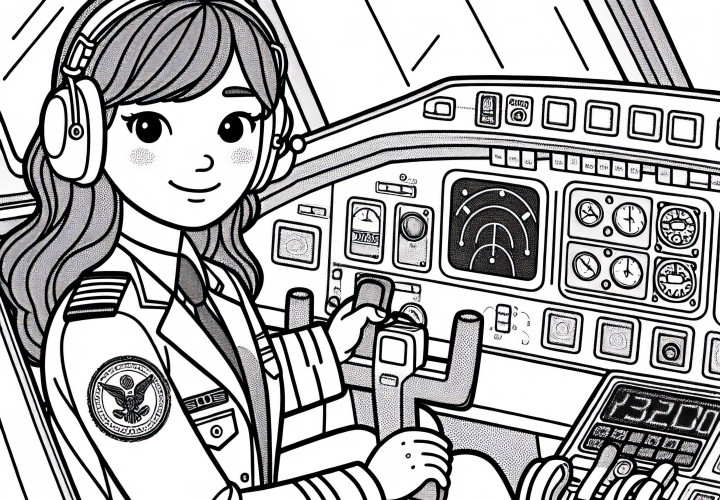 Pilotin Malvorlage Kostenlos – Jetzt herunterladen und ausmalen Pilotin Malvorlage Kostenlos – Jetzt herunterladen und ausmalen