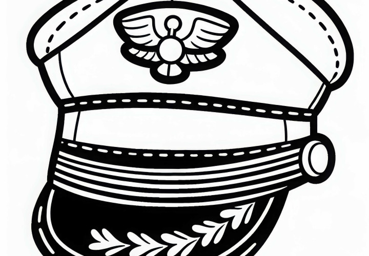 Pilotenmütze Ausmalbild Einfach Kostenlos Pilotenmütze Ausmalbild Einfach Kostenlos