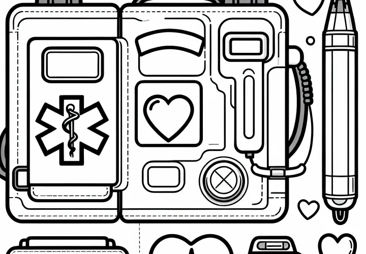Dépliant de défibrillateur gratuit pour ambulanciers