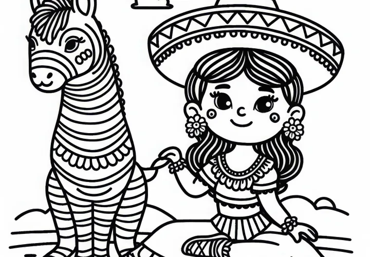 Zirkusartist træner bag kulisserne – Maleri skabelon gratis