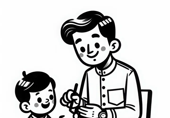 Børnehave malebog Enkel Gratis