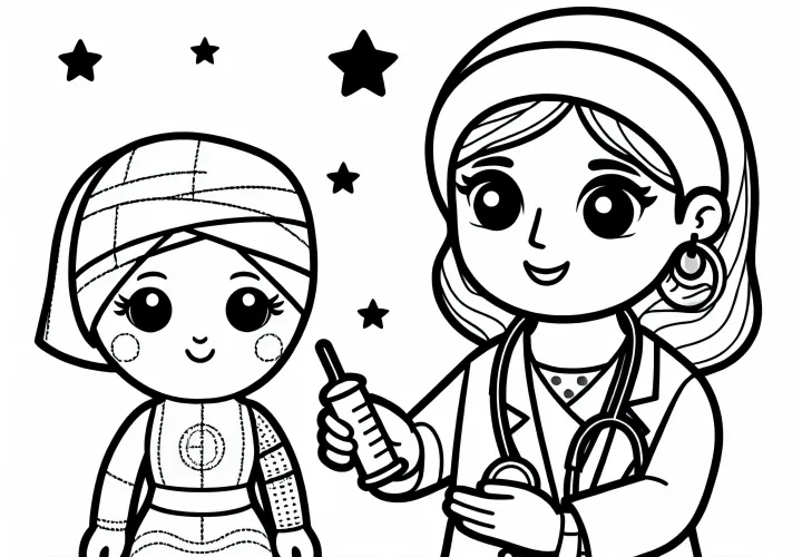 Puppendoktorica predstavlja restaurirano punčko kot brezplačno risanko