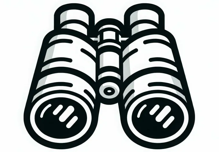 Redningssvømmerens kikkert - malebog enkelt gratis