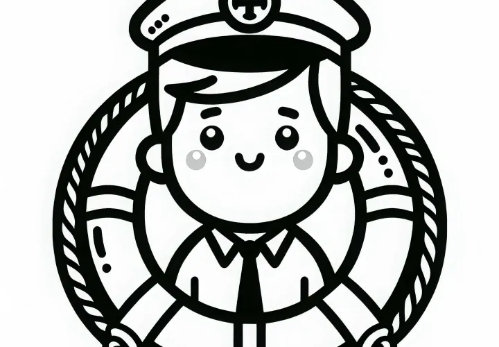 Redningskrans Malebog Enkel Gratis