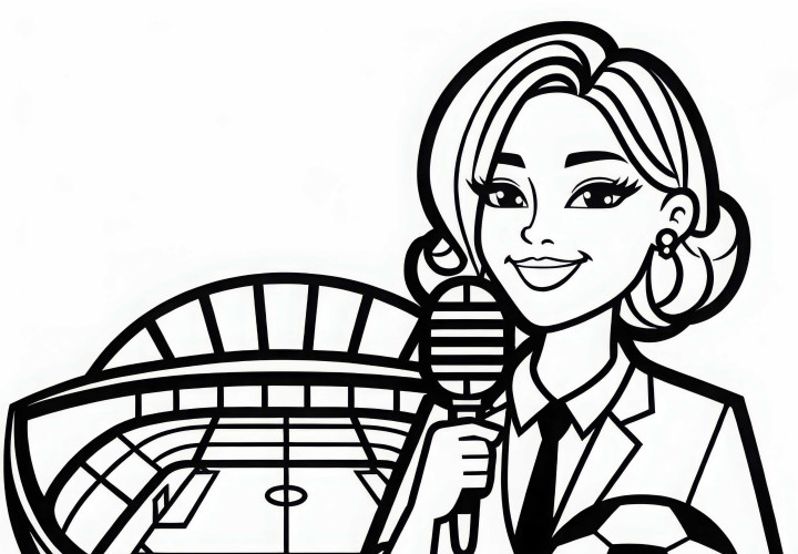 Stadionsprecherin Malvorlage Einfach Kostenlos Stadionsprecherin Malvorlage Einfach Kostenlos