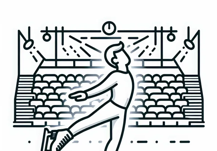 Ice Sports Hall Coloring Page Easy Free