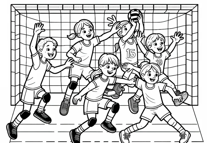 Nemokama rankinio žaidėjo spalvinimo knygelė