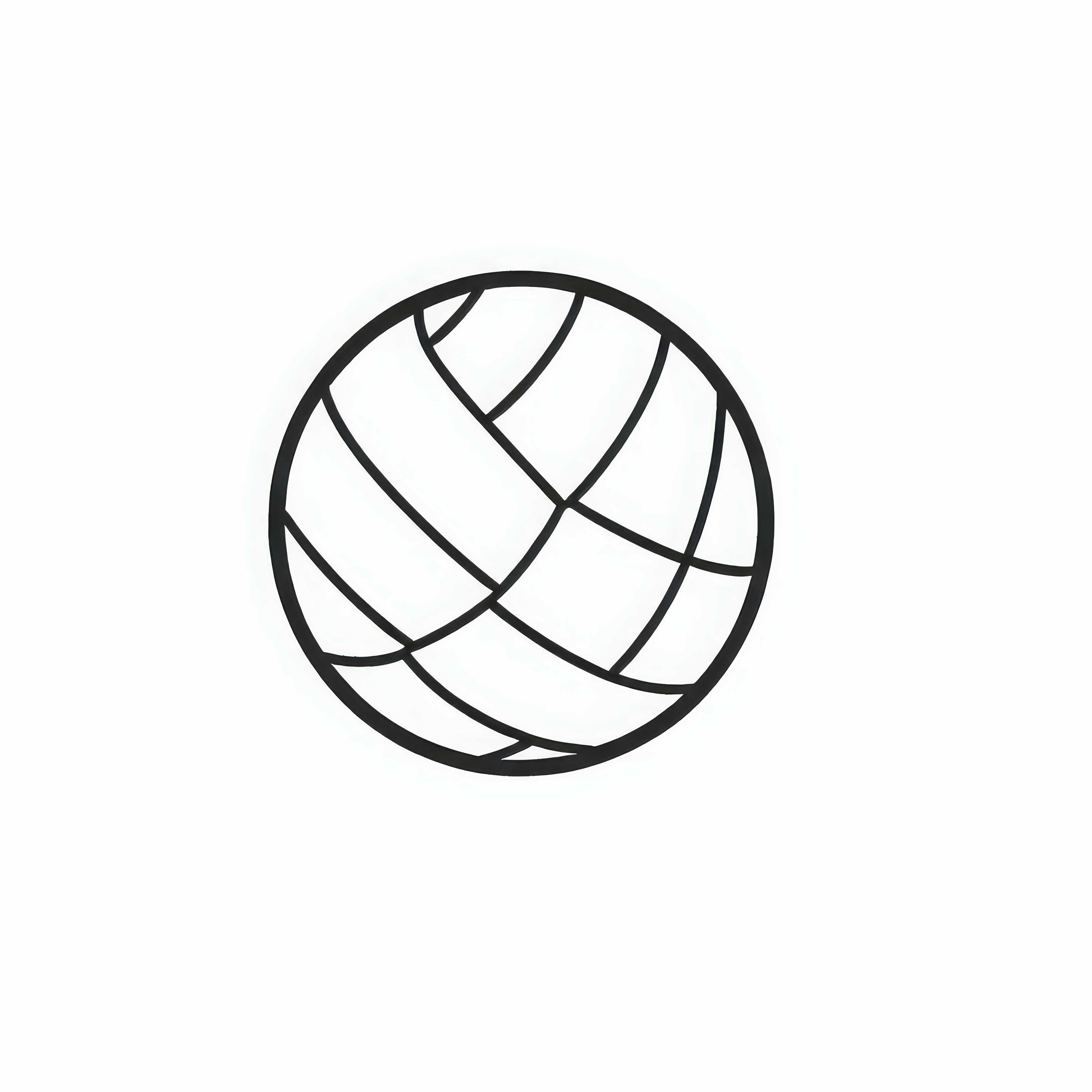 Immagine da colorare di volley facile e gratuita