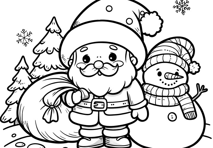Autocollants De Noël HERMA 180 – Stickers Bonhomme De Neige Et Père Noël Pailletés Pour Décorer Cadeaux Et Cartes