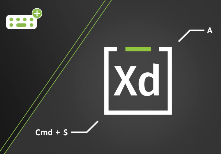 Pikanäppäimet Adobe XD - näppäinkomennot katsauksessa