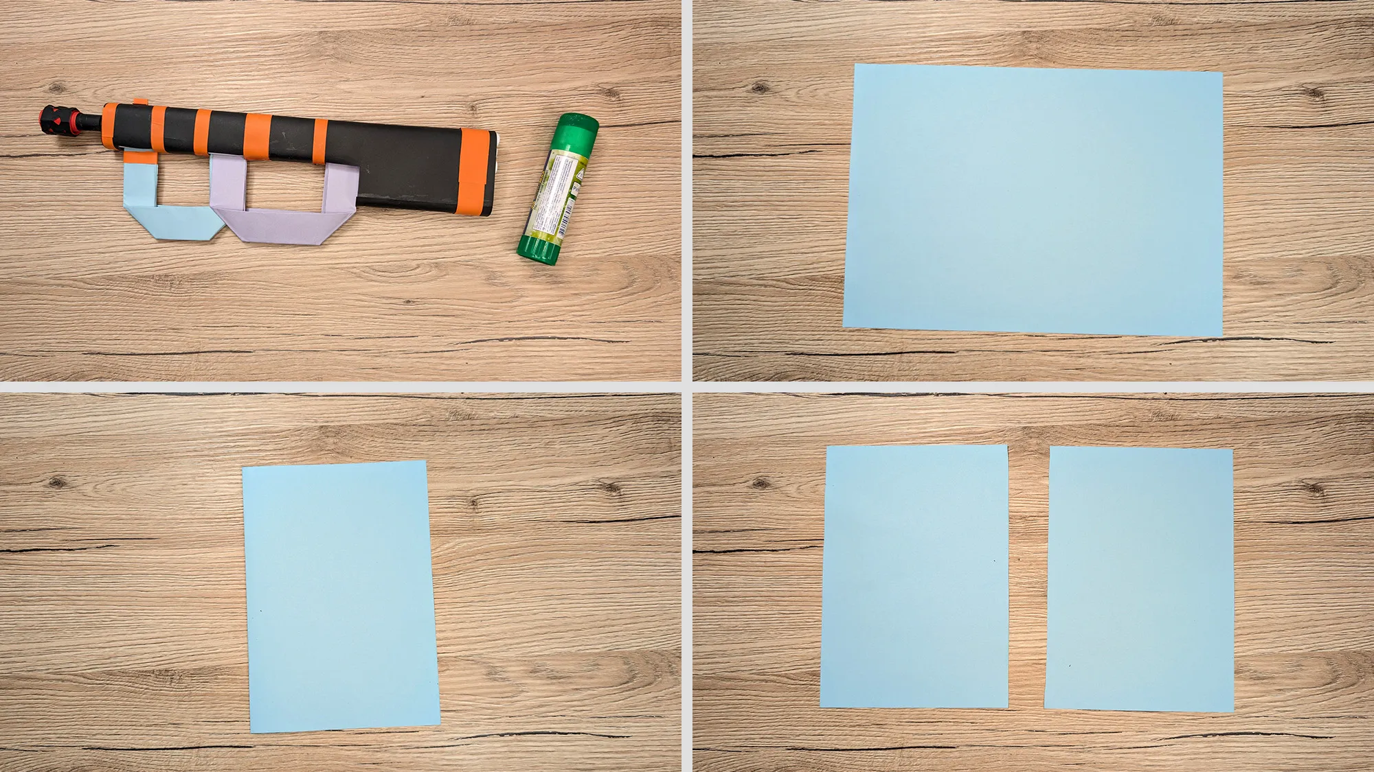 p90-maschinenpistole-aus-papier-bauen-schritt-10.jpg P90 Maschinenpistole aus Papier bauen Schritt 10: Konstruktion mit zusätzlichen Streifen verstärken