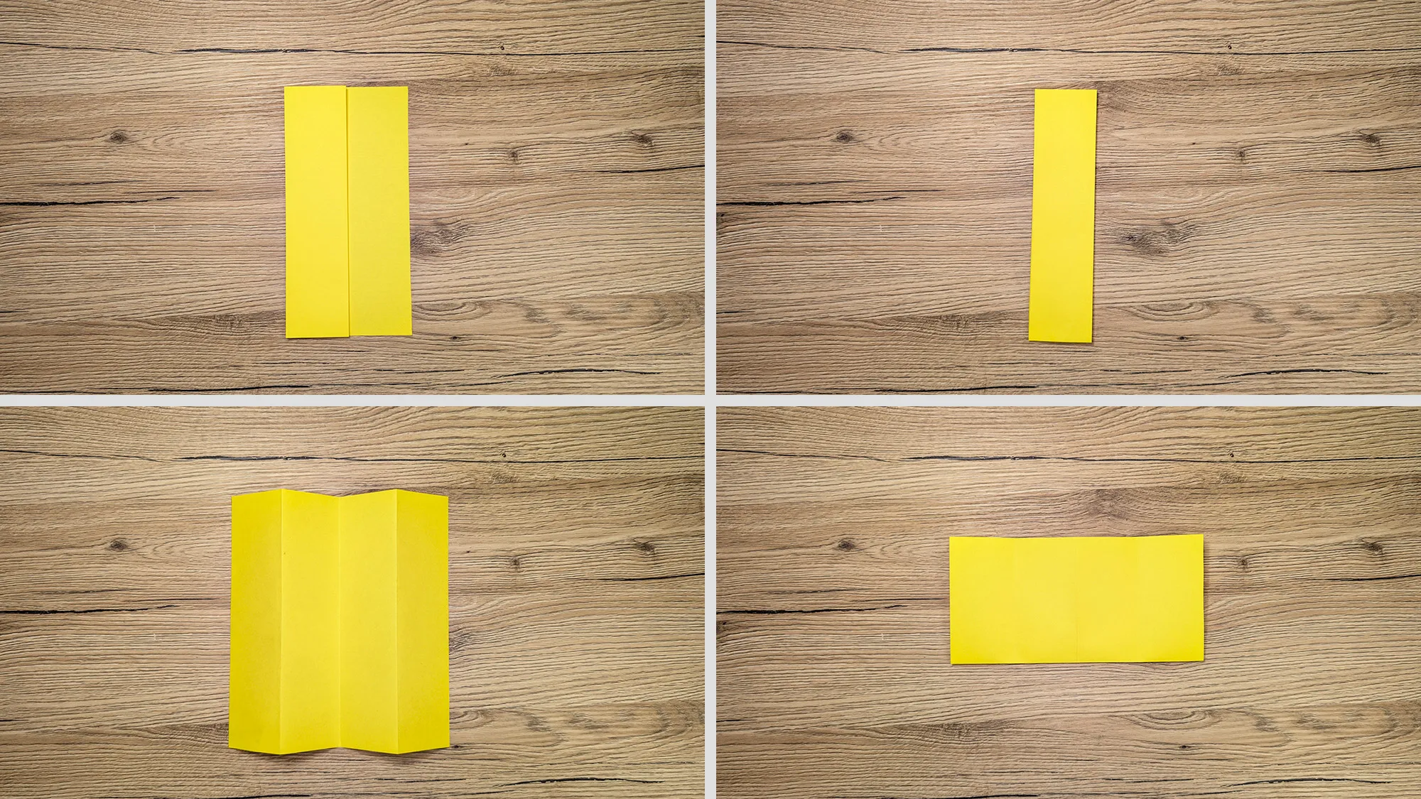 unendliches-papier-rad-basteln-schritt-3.jpg Unendliches Papier-Rad Schritt 3: Ziehharmonika-Faltung in W-Form, senkrecht stellen und waagerecht falten
