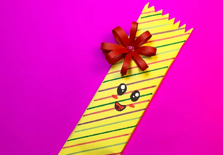 Süße Schokoladen-Geschenkverpackung: DIY-Idee mit Foto- & Videoanleitung